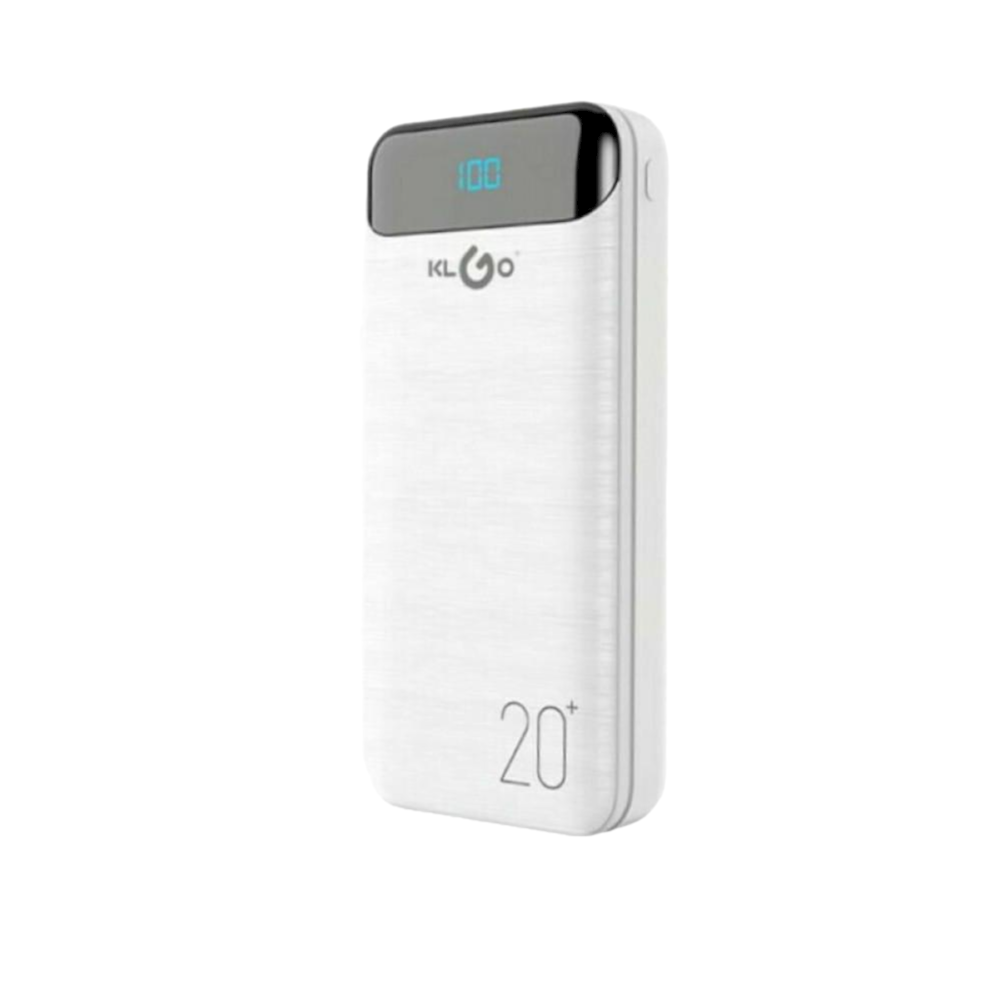 Внешний аккумулятор KLGO KP-89 20000 mAh Белый