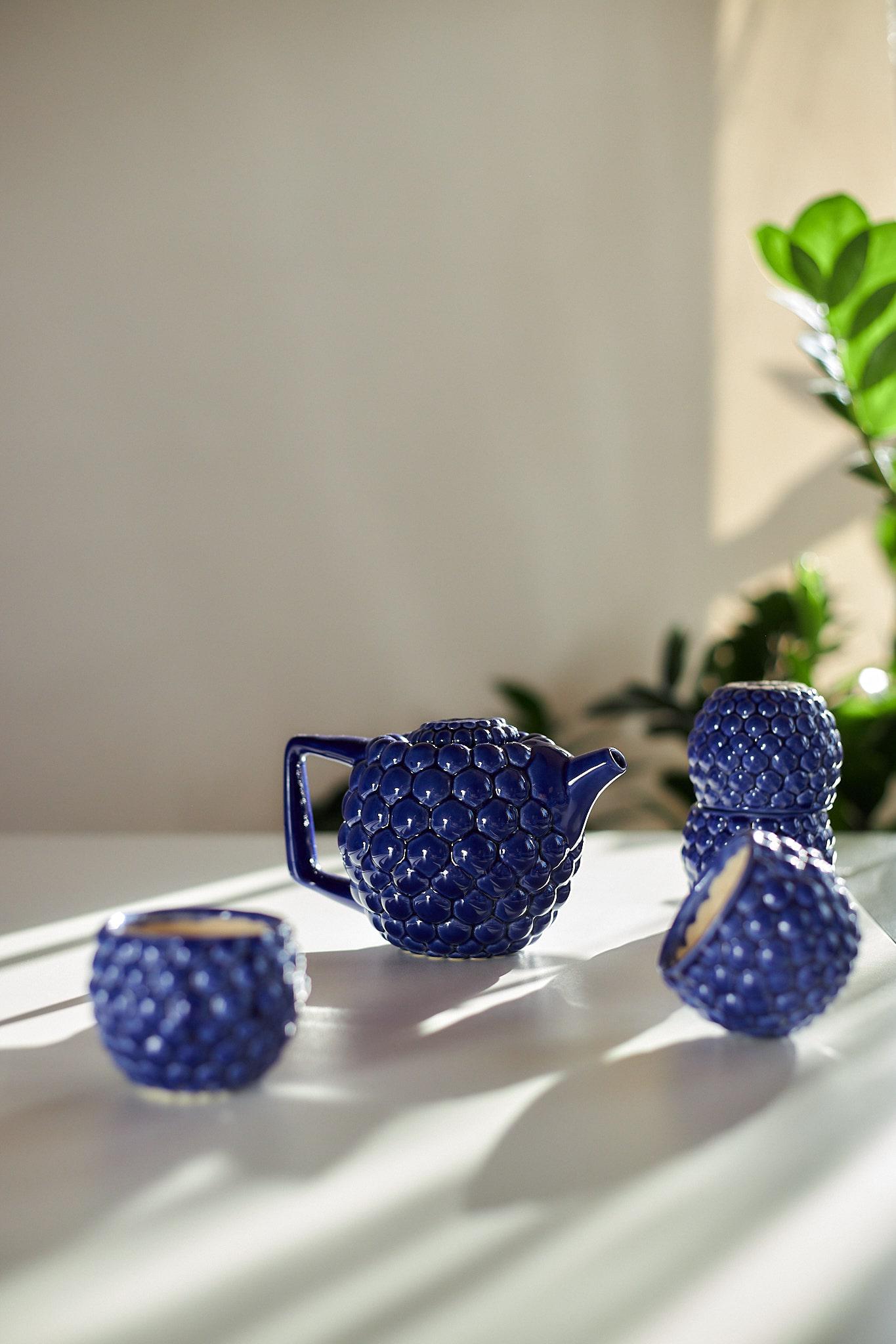 Набор для чайной церемонии Синяя ягода ручной работы (TS-20) - фото 10 Набор для чайной церемонии Синяя ягода ручной работы (TS-20) - фото 10
