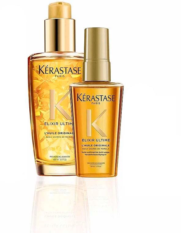 Подарочный набор косметики Kerastase Elixir Ultime для блеска и шелковистости волос (999555111)