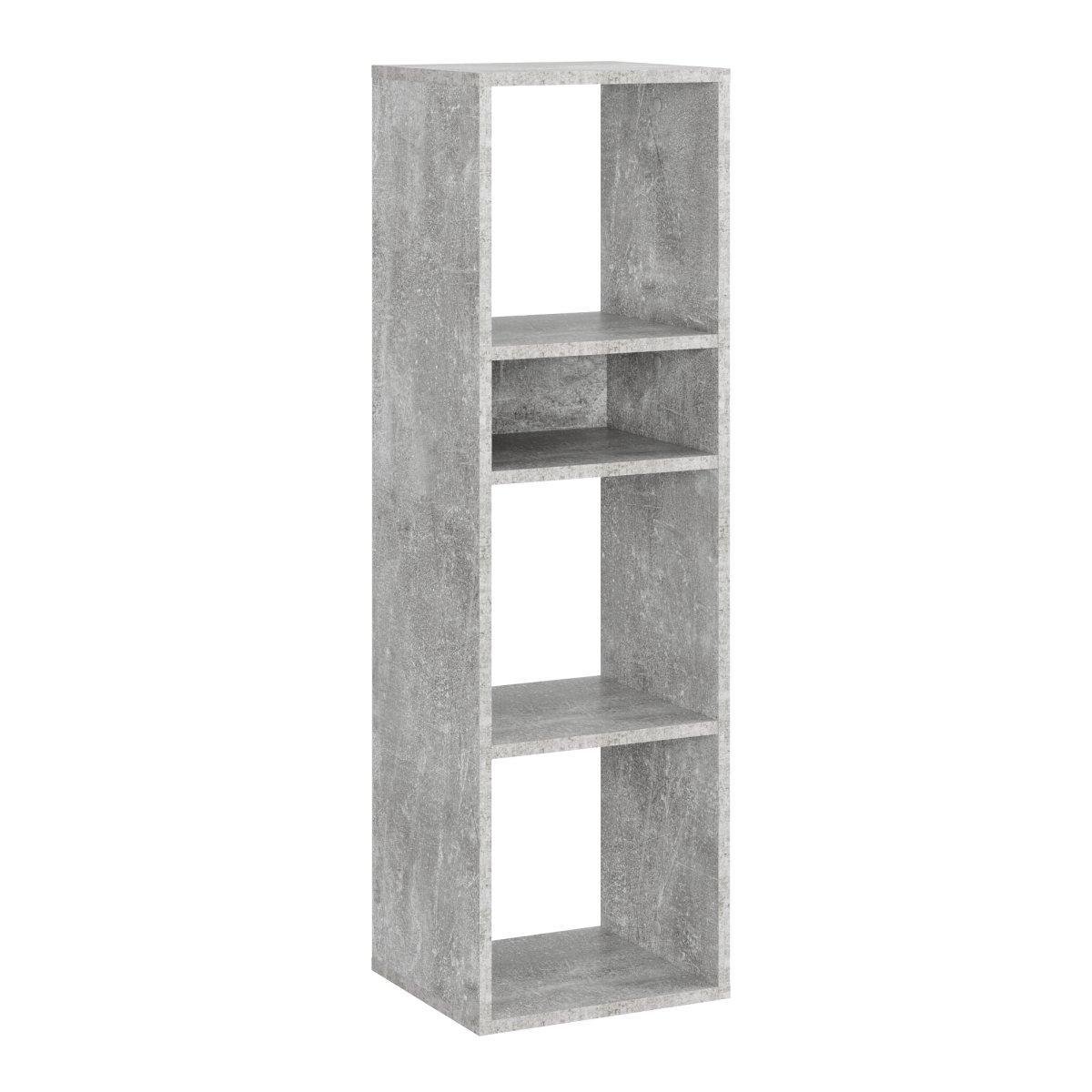 Стелаж книжковий Компаніт КШ-28 33,8х30,7х112,5 см Ательє світлий (24878980)