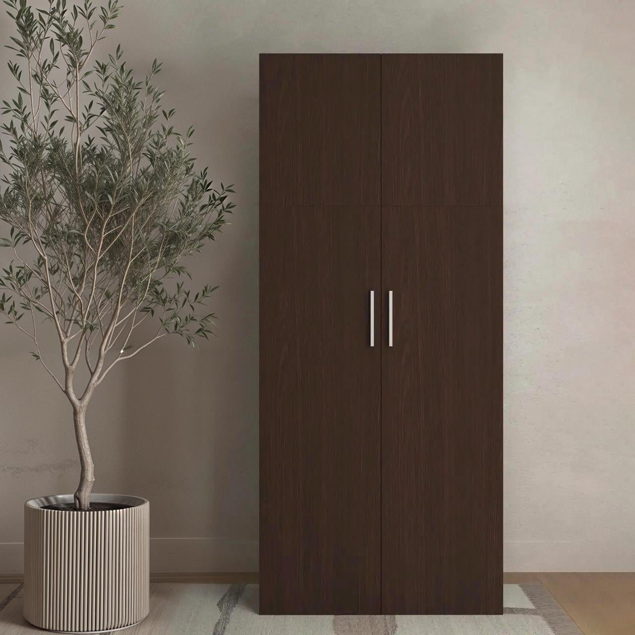 Шкаф с полками F-85 800х370х1824 мм Венге Магия