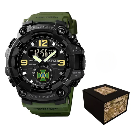 Наручные часы Awarder 004AGDPS ДПС Зеленый (447)