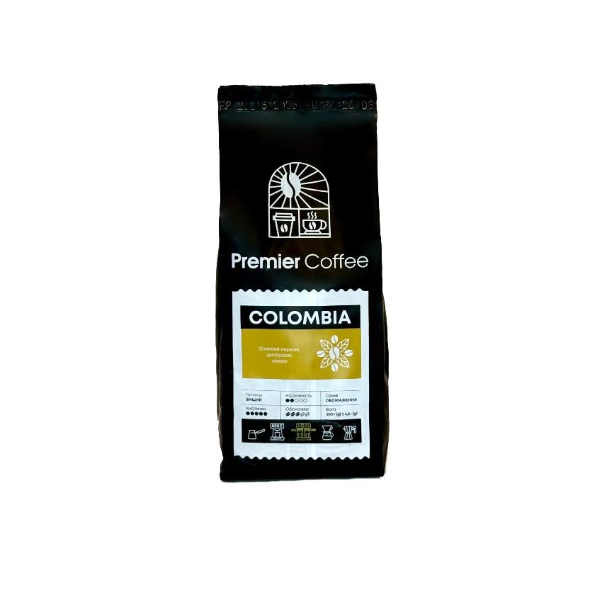 Кофе Premier Coffee COLOMBIA BLEND Колумбия Арабика 250 г (10002-250)