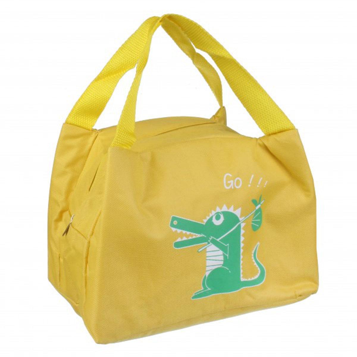 Термосумка Крокодил Желтая - фото 2 Термосумка Крокодил Желтая - фото 2