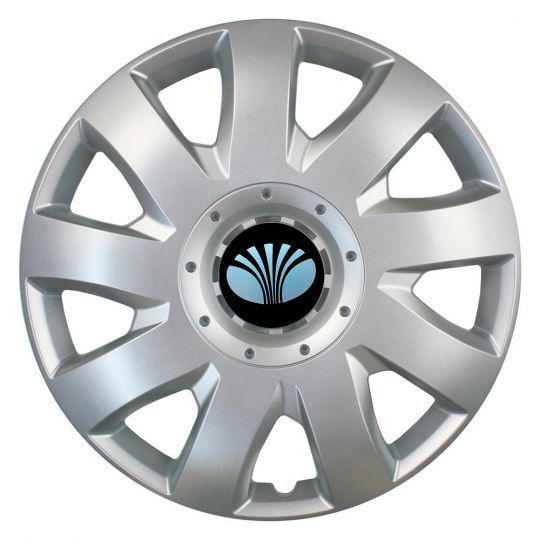 Автомобильные колпаки SKS 426 R16 с логотипом Daewoo 4 шт. Серебристый