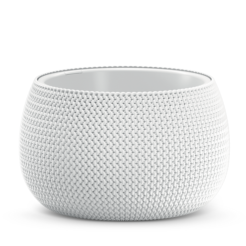 Горщик для квітів Prosperplast Splofy Bowl 48 см Білий (DKSP480-S449) - фото 1 Горщик для квітів Prosperplast Splofy Bowl 48 см Білий (DKSP480-S449) - фото 1