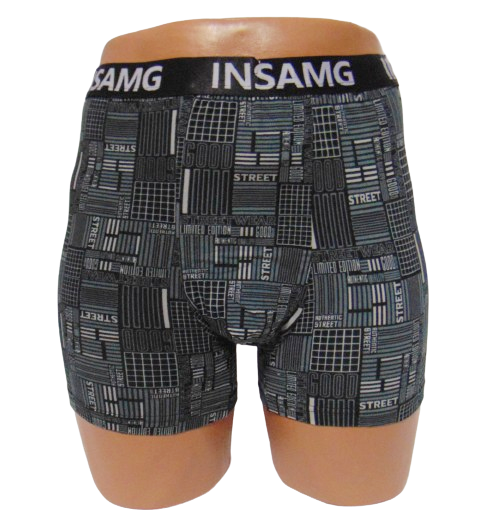 Трусы мужские боксеры Insamg 12011 2XL Серый (2123207093)