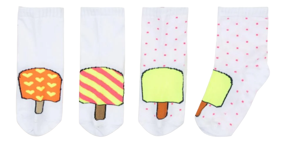 Носки детские хлопковые летние для девочки Gabbi NSD-352 р. 12-14 6 пар (90352)