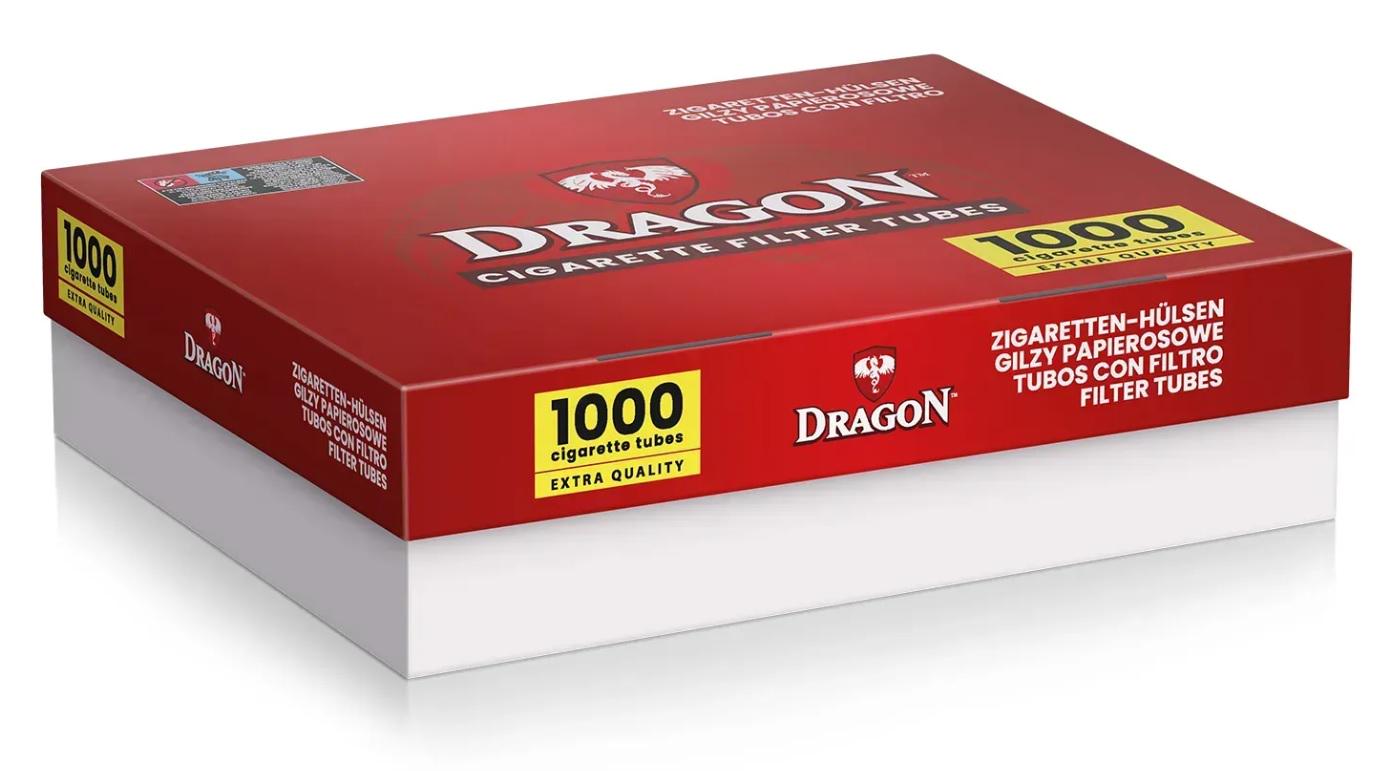 Гильзы для сигарет Dragon 8 мм 1000 шт. - фото 2 Гильзы для сигарет Dragon 8 мм 1000 шт. - фото 2