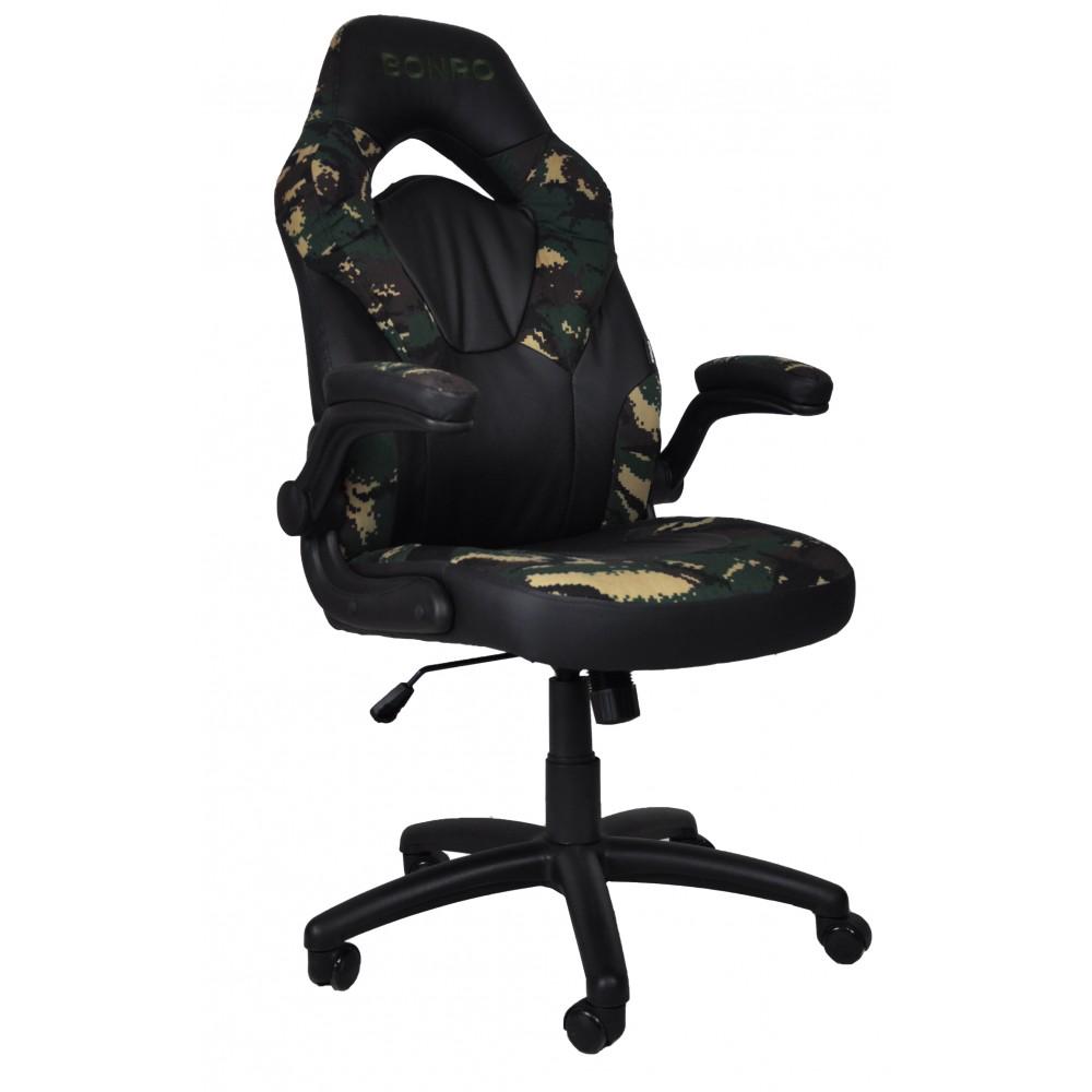 Кресло геймерское Bonro B-office 2 Камуфляж (40800026)