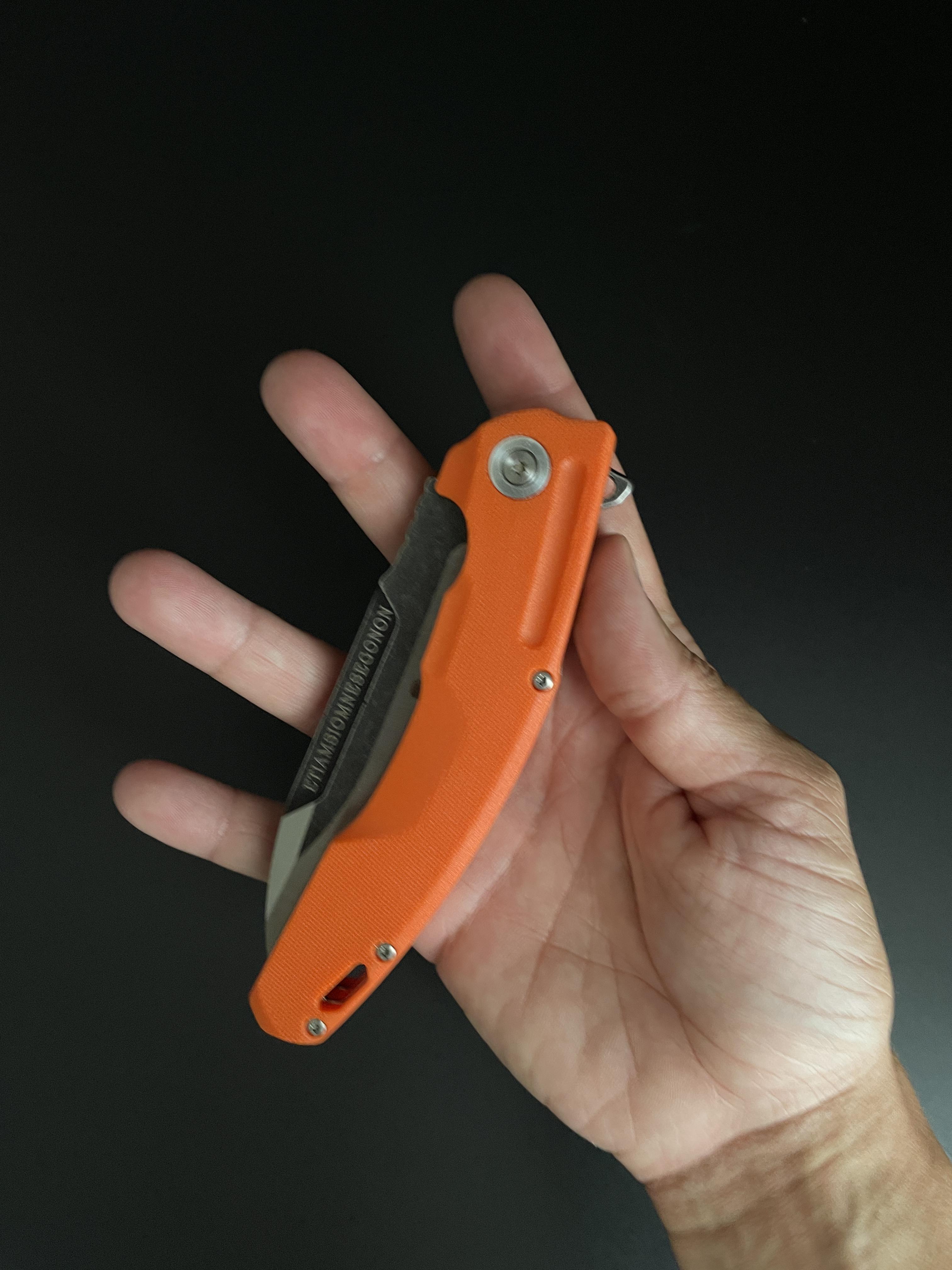 Нож складной туристический 2-2357С сталь D2 (KN1049) - фото 11