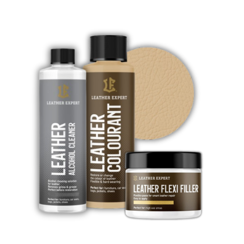 Набор для легкой реставрации кожаного салона Leather Expert 201 Beige