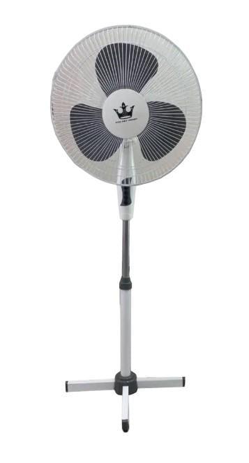 Напольный вентилятор King Rex Crown 3 скорости 40W Белый (FS-1602-1) Напольный вентилятор King Rex Crown 3 скорости 40W Белый (FS-1602-1)