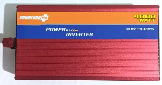 Перетворювач напруги Power One+ 12 V 220 V 4000 W (000022189)