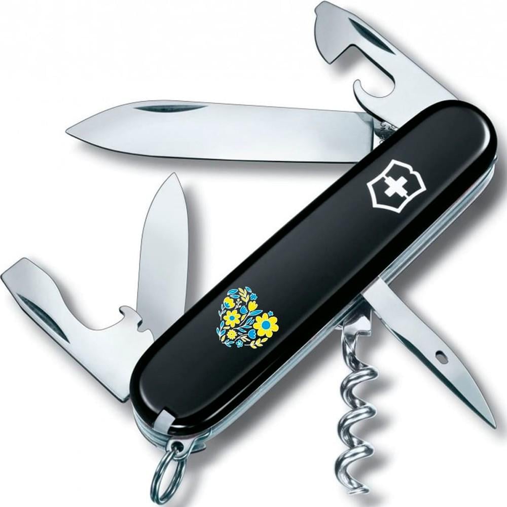 Нож швейцарский складной Victorinox Spartan Ukraine (1.3603.3_T1246u)