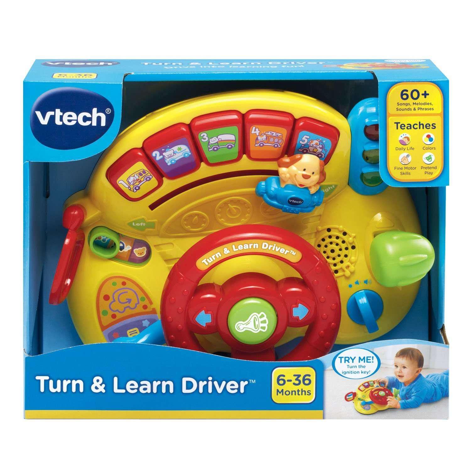 Музичне кермо для малюків Витеч VTech Turn and Learn Driver - фото 1