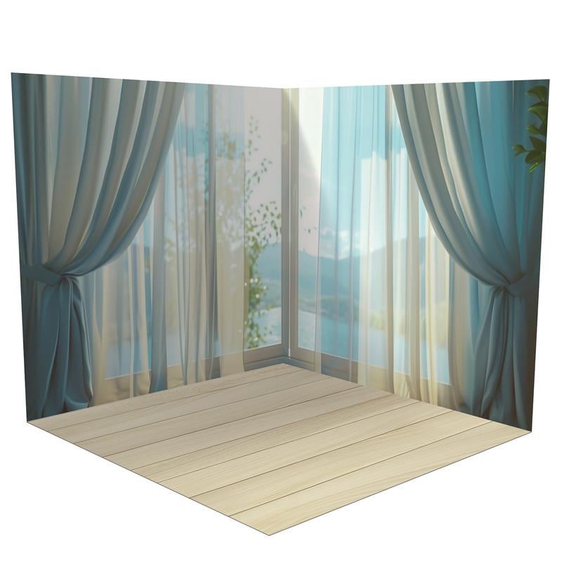 Фотофон виниловый угловой Frontlit 140х140 см 450 г/м2 №58437