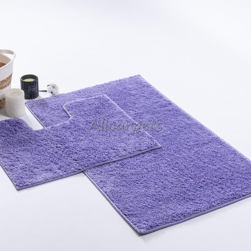 Комплект ковриков в ванную комнату Confetti Unimax 60х100/60х50 см Фиолетовый - фото 5 Комплект ковриков в ванную комнату Confetti Unimax 60х100/60х50 см Фиолетовый - фото 5