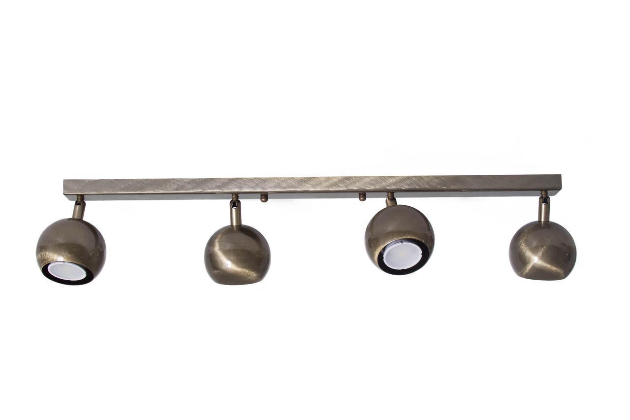 Світильник стельовий MSK ELECTRIC Core NL 11151-4 BN (2259362392)