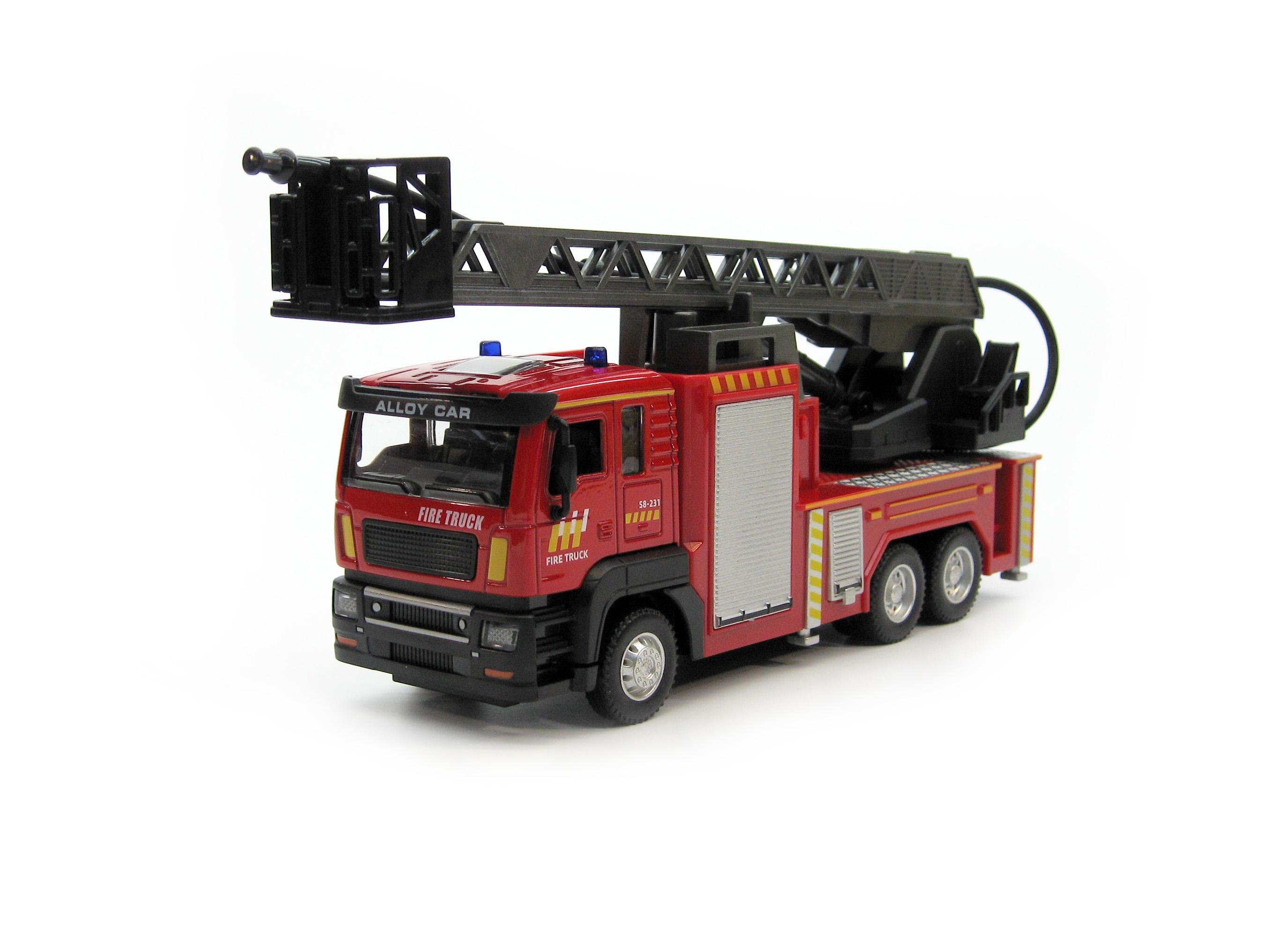 Модель пожежна машина 1210-59E масштаб 1:43
