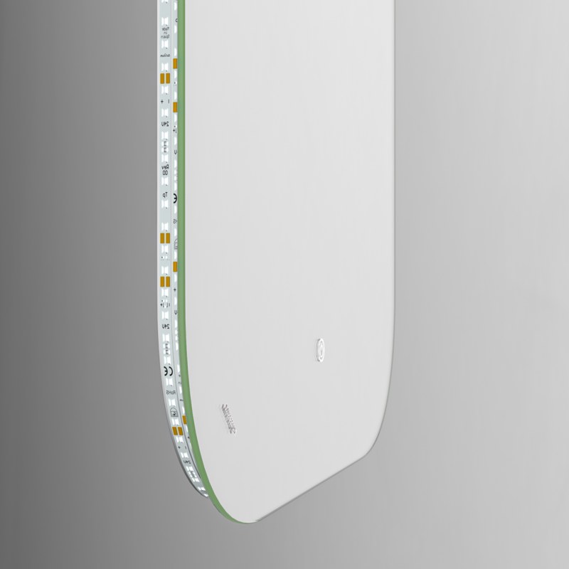 Зеркало для ванной комнаты MIXXUS Premium DIVERSE MR15 REVERSE LED Touch/Anti-fog/димер 3-6,5kK 80x60 см (MP6638) - фото 9