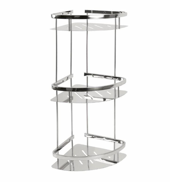 Полка для ванной комнаты Platinum 9714-3 трехъярусная 57 RY (000032622)