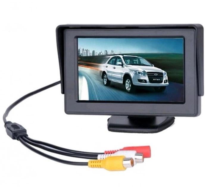 Монитор для камеры заднего вида/видеонаблюдения/видеоплееров и видеокамер 4,3" (33677633)