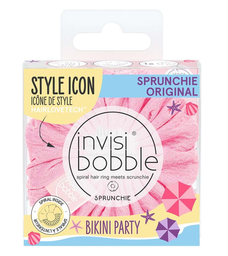 Резинка-браслет для волос Invisibobble Sprunchie Bikini Party Sun's Out Bums Out (1804979829) - фото 2