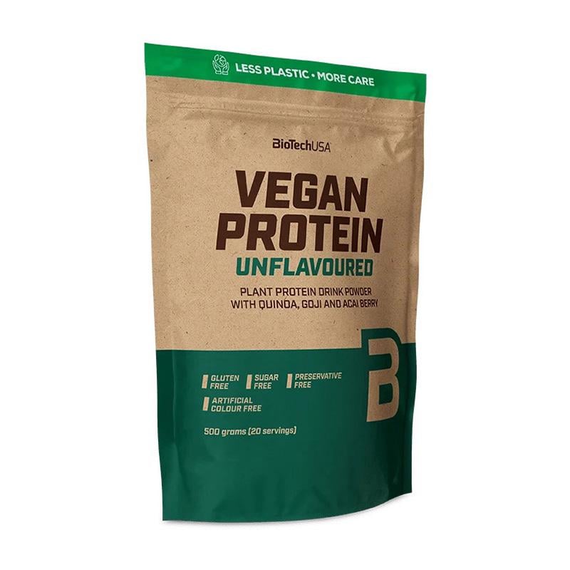 Протеин веганский BioTech Vegan Protein 500 г Без вкуса