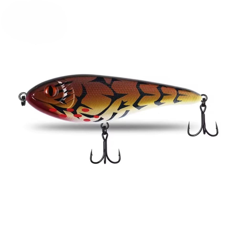 Воблер StormBear JerkBait StBR-1A 120мм-50г-SS цвет #039