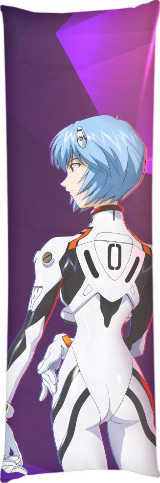 Подушка дакимакура Rei Ayanami 2 60x180 см (14094732)