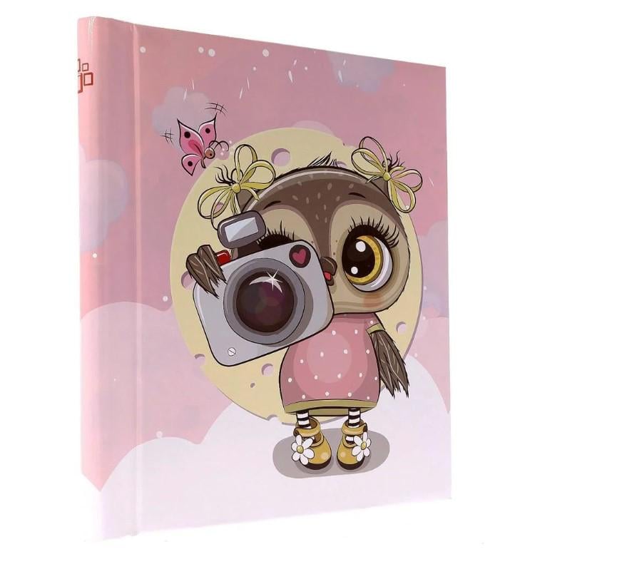 Фотоальбом магнитний Gedeon DRS20 CAMERA OWL 40 стр. 23x28 см Pink