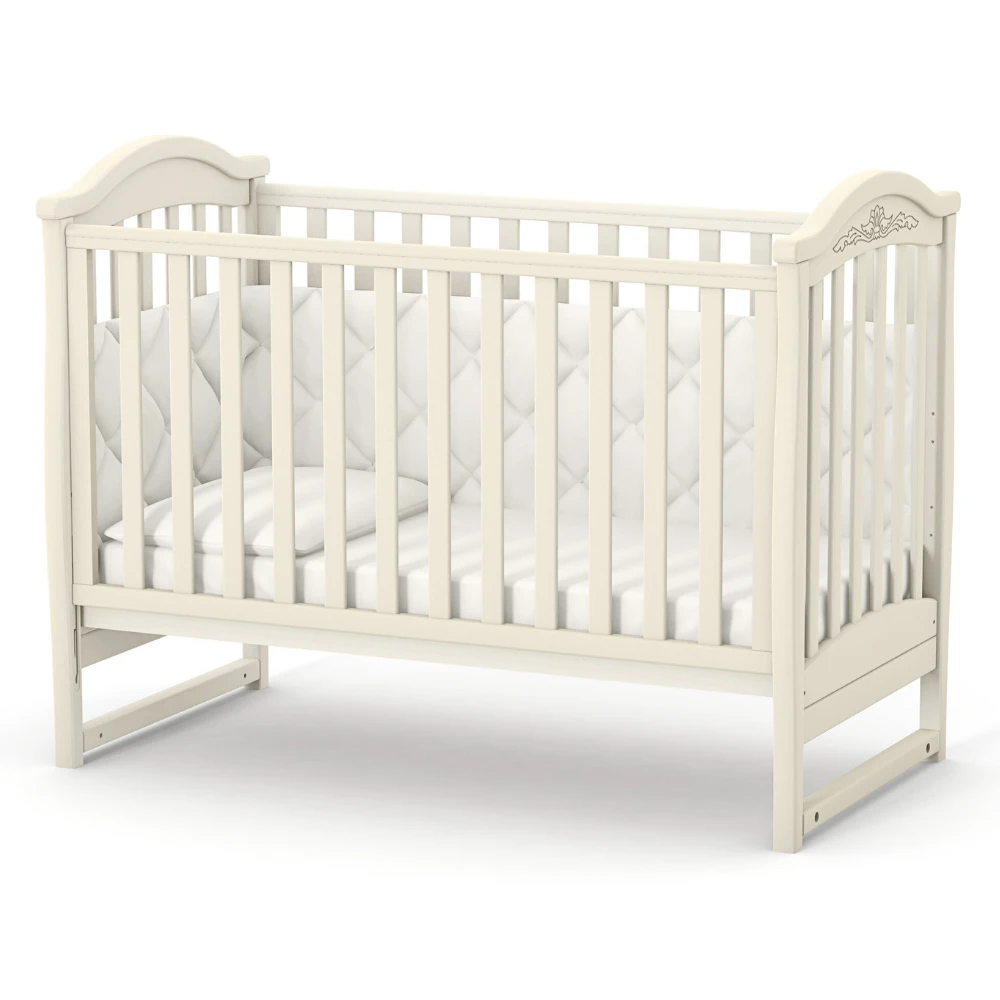 Детская кроватка Veres ЛД 3 120x60 см Слоновая кость