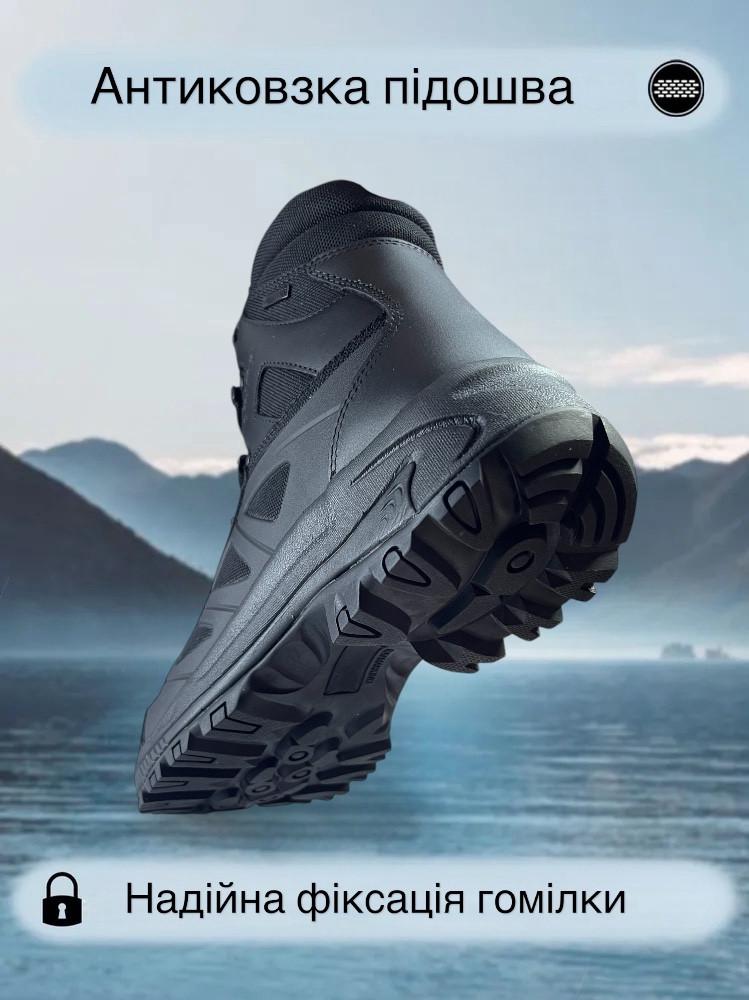 Черевики чоловічі високі VHG K1 з Waterproof р. 45 29,5 см Black - фото 3 Черевики чоловічі високі VHG K1 з Waterproof р. 45 29,5 см Black - фото 3