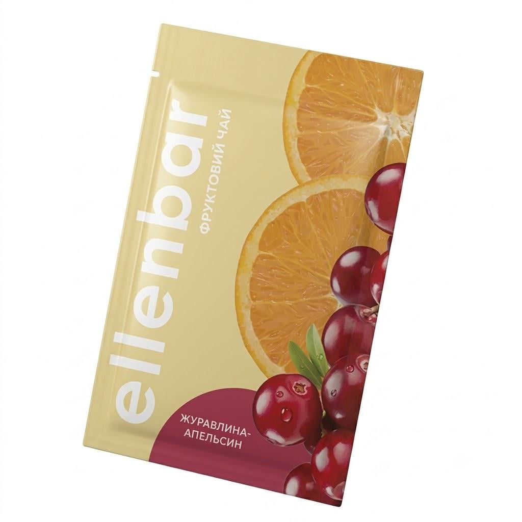 Чай концентрат Ellenbar Журавлина-апельсин саше 50 г (Ellbtea0010)