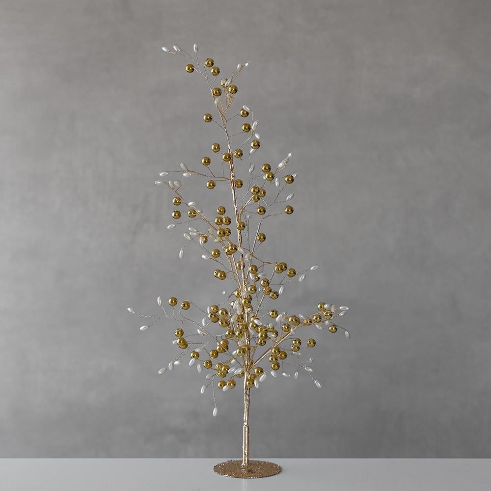 Дерево декоративное Сияние золота 48 см Дерево декоративное Сияние золота 48 см