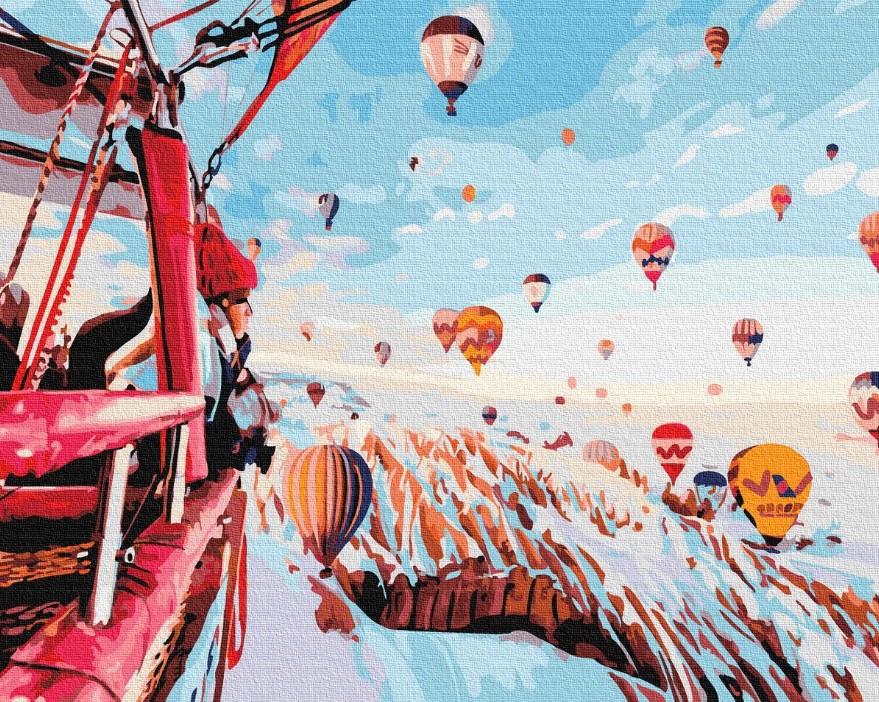 Картина по номерам Каппадокия с полета (GX32637)