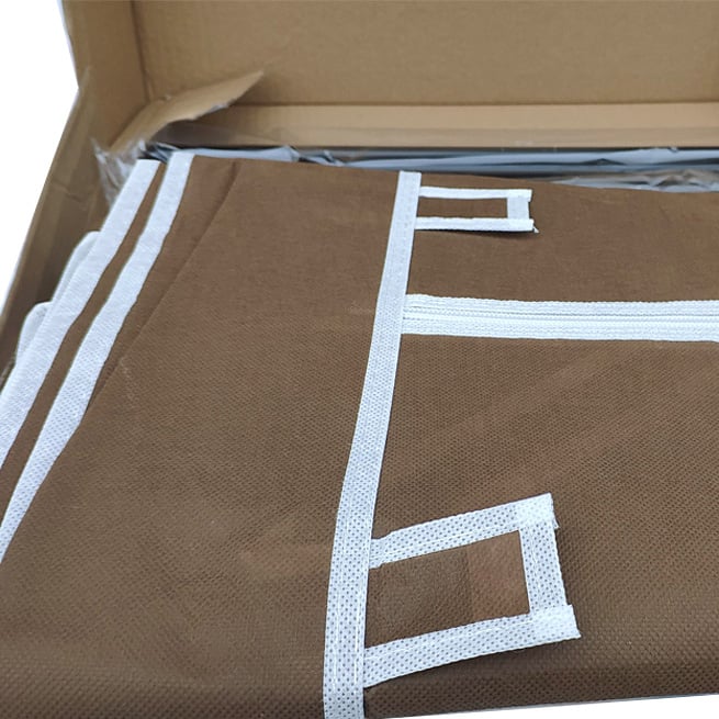 Шкаф-органайзер тканевой HCX-153NT на 3 секции 130х45х165 см - фото 4 Шкаф-органайзер тканевой HCX-153NT на 3 секции 130х45х165 см - фото 4