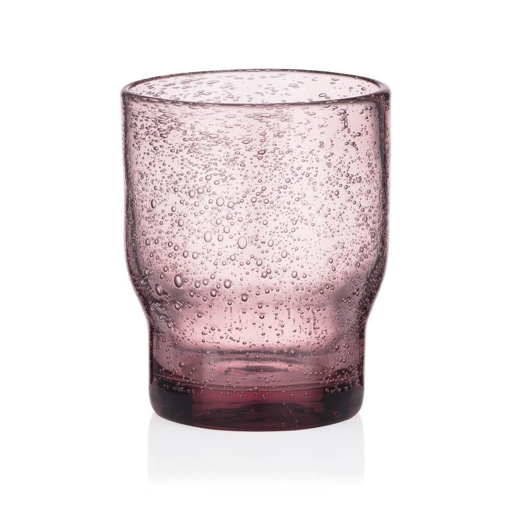 Набір склянок низьких Ardesto AR2630P Bubble 300 мл 2 шт. Рожевий (123529)