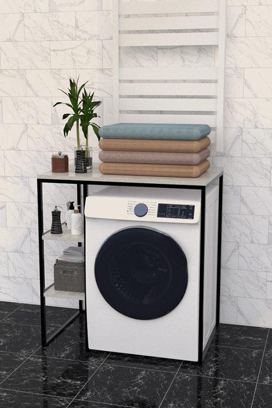 Тумба для стиральной машины EcoLoft Лофт DSP-1120 Дуб Корт (22987866)
