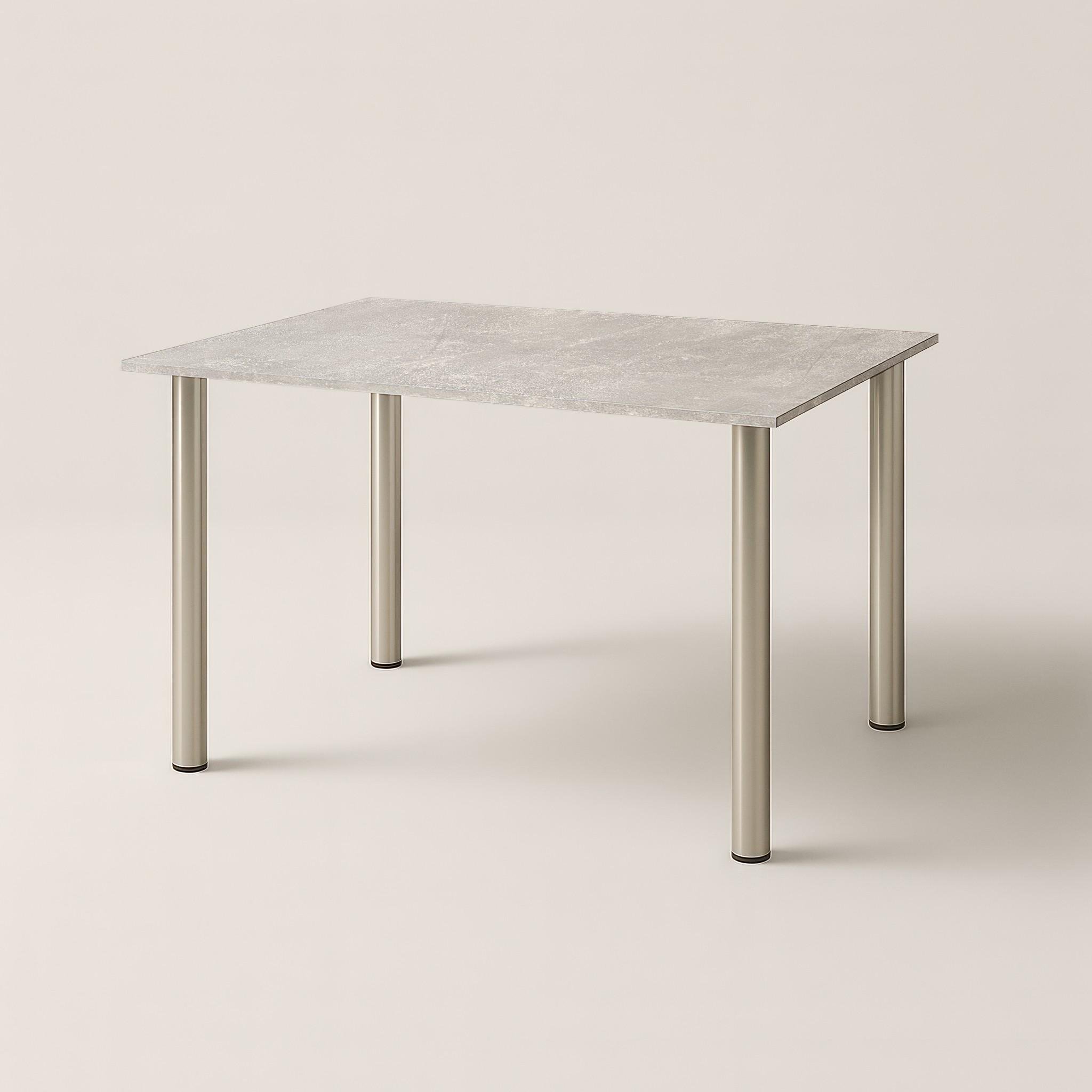 Обеденный стол Optima 1020х690х750 мм Бетон/Сатин - фото 2