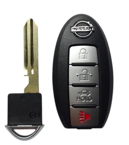Корпус ключа Nissan на 4 кнопки (2407114173) Корпус ключа Nissan на 4 кнопки (2407114173)