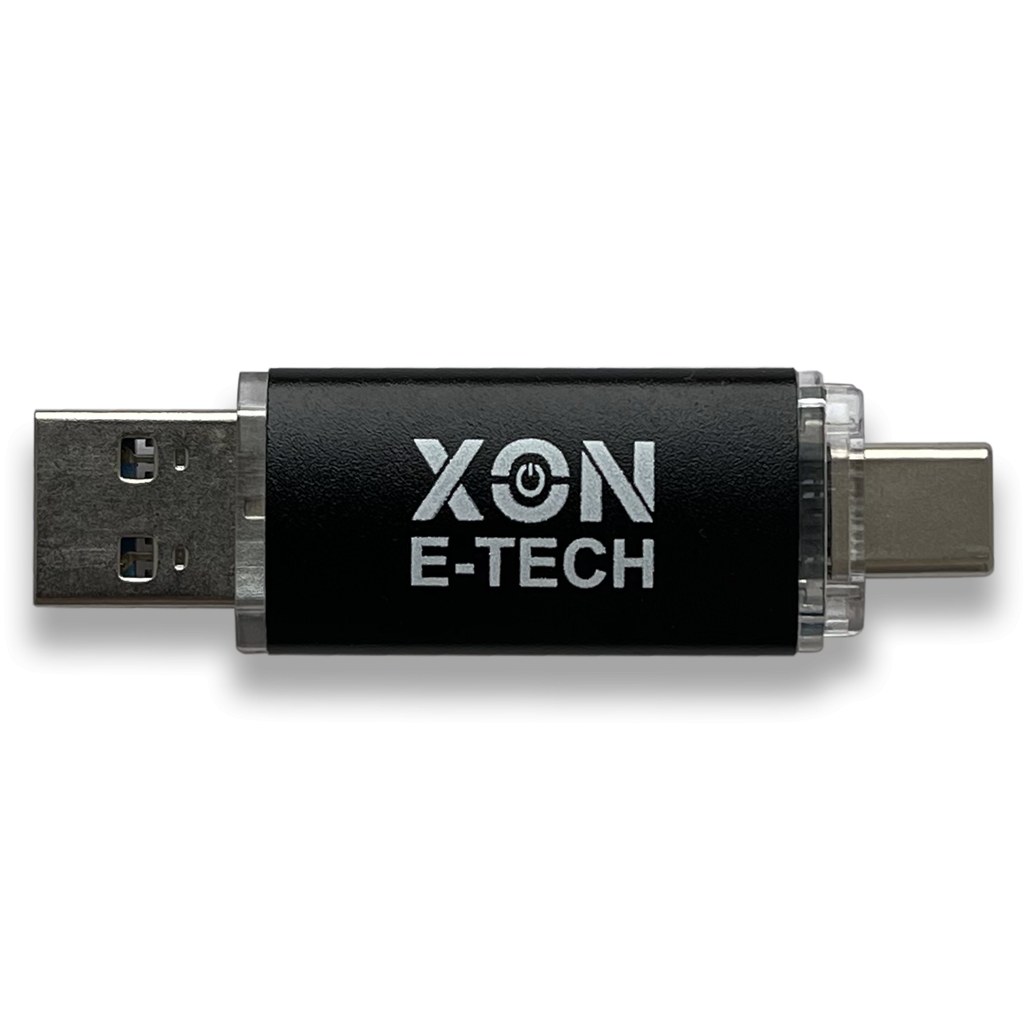 Флеш-накопичувач XON FlashDrive DuoConnect 256 Гб Black (FX3D256GB) - фото 2