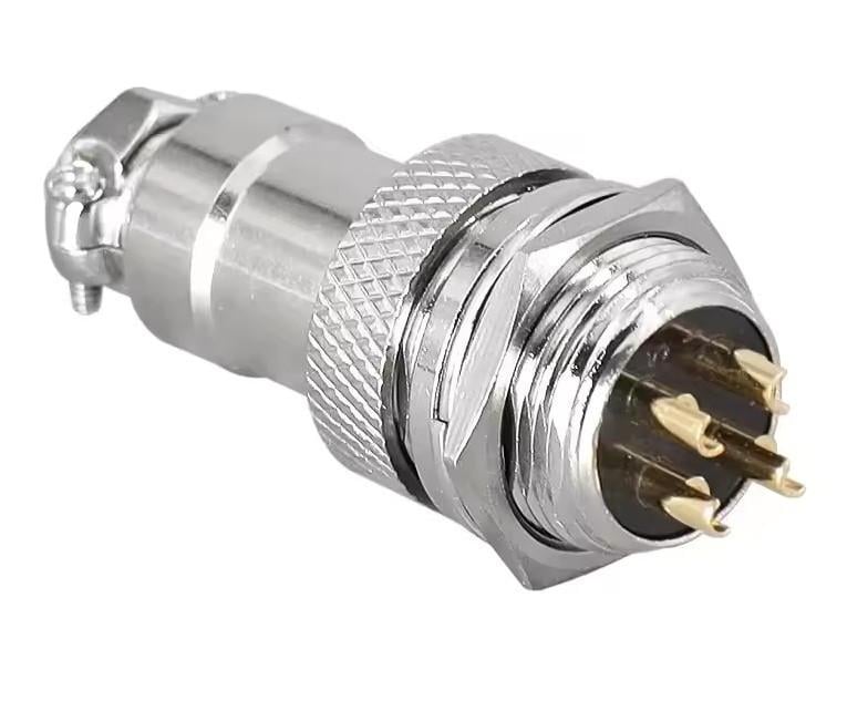 Разъем соединительный авиационный GX16-16M-4B и 16M-4A 4-pin штекер и розетка (2678556573) - фото 8 Разъем соединительный авиационный GX16-16M-4B и 16M-4A 4-pin штекер и розетка (2678556573) - фото 8