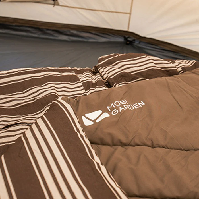 Спальный мешок двойной Mobi Garden Crescent Double NX20562027 Brown - фото 4