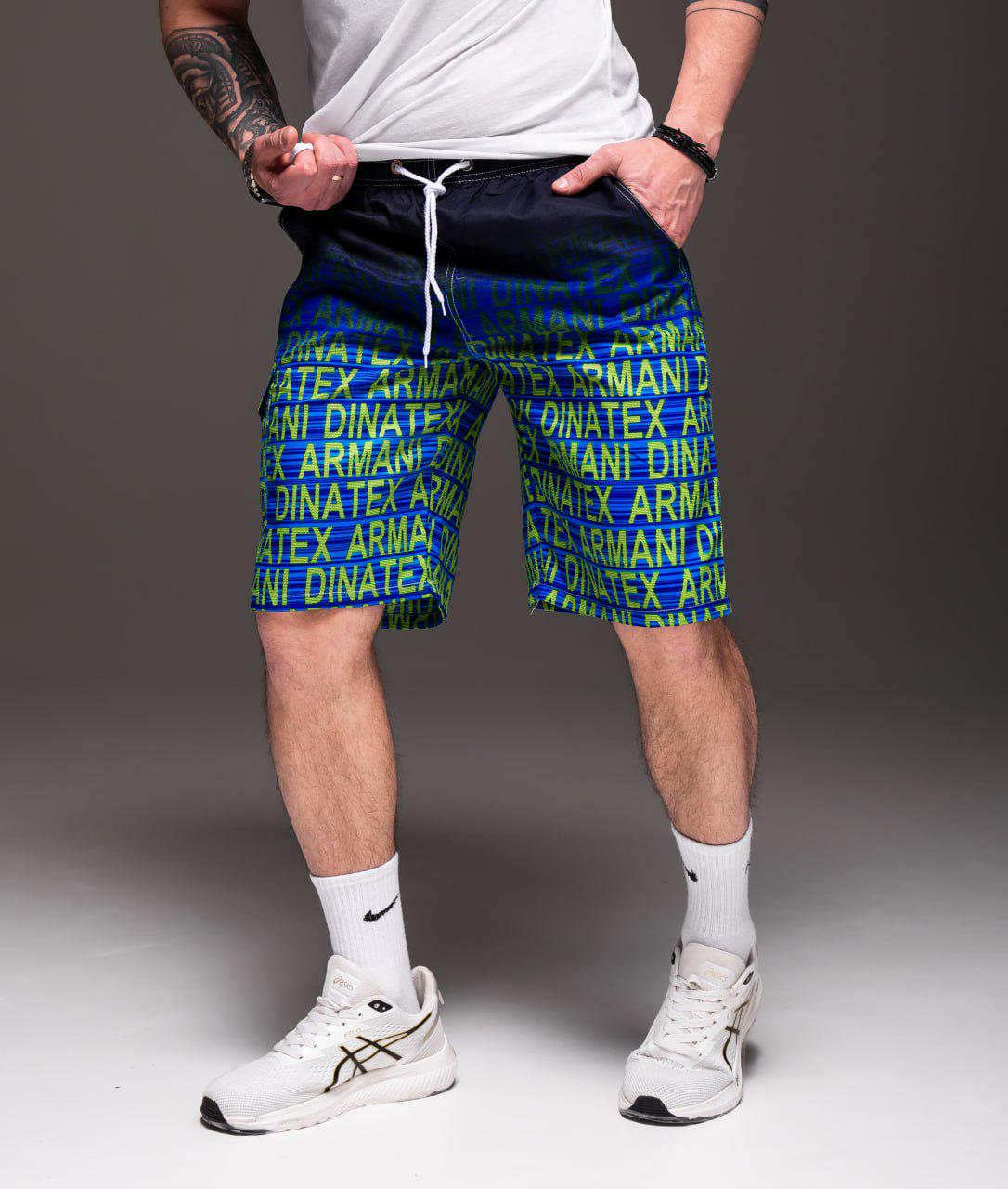 Шорты пляжные мужские XXXL Синий (2357/4) Шорты пляжные мужские XXXL Синий (2357/4)