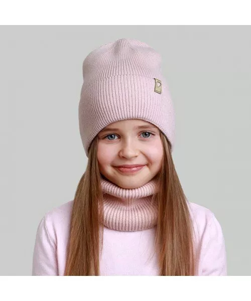 Шапка детская Elf Эльза р. 54 Пудровый (OK002407)