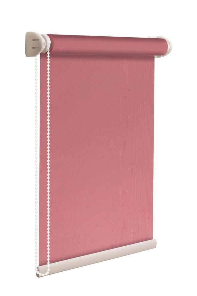 Рулонная штора NewTex Амели LUX 50х165 см Розовый (0839)