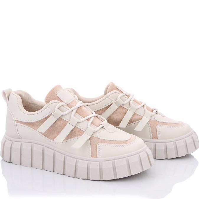 Кроссовки Violeta 177-20-b р. 40 Бежевый