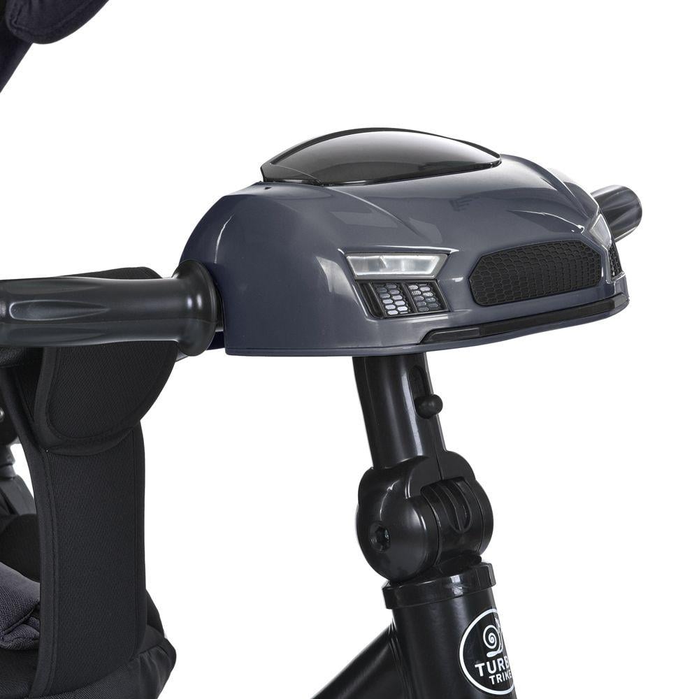 Детский велосипед трехколесный Turbo Trike MT 1007 резиновые колеса Графитовый (723286208) - фото 9 Детский велосипед трехколесный Turbo Trike MT 1007 резиновые колеса Графитовый (723286208) - фото 9